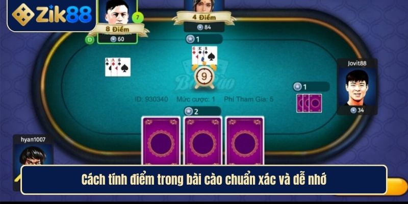 Bài Cào Và Hướng Dẫn Chơi Chi Tiết Từ Cơ Bản Đến Nâng Cao 4 Cách tính điểm trong bài cào chuẩn xác và dễ nhớ