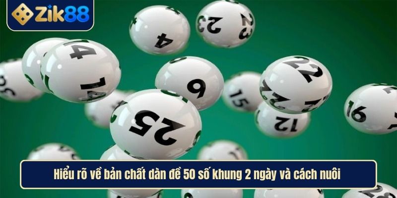 Nuôi Dàn Đề 50 Số Khung 2 Ngày Bí Quyết Chinh Phục Thử Thách 2 Hiểu rõ về bản chất dàn đề 50 số khung 2 ngày và cách nuôi