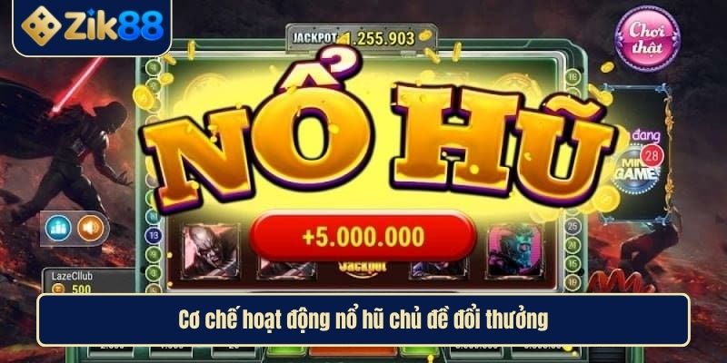 Nổ Hũ Đổi Thưởng Khám Phá Thế Giới Game Slot Trực Tuyến 4 Cơ chế hoạt động nổ hũ chủ đề đổi thưởng