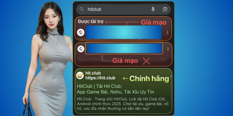 Hitclub giả – thủ đoạn mới